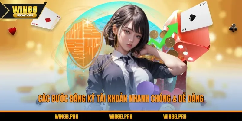 Các bước đăng ký tài khoản nhanh chóng & dễ dàng