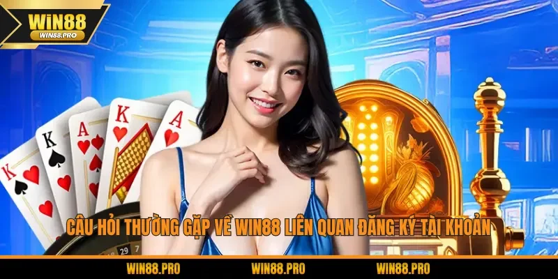 Câu hỏi thường gặp về WIN88 liên quan đăng ký tài khoản