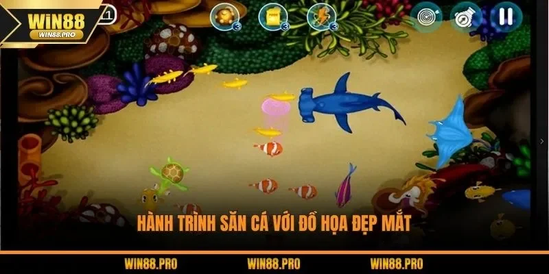 Hành trình săn cá với đồ họa đẹp mắt