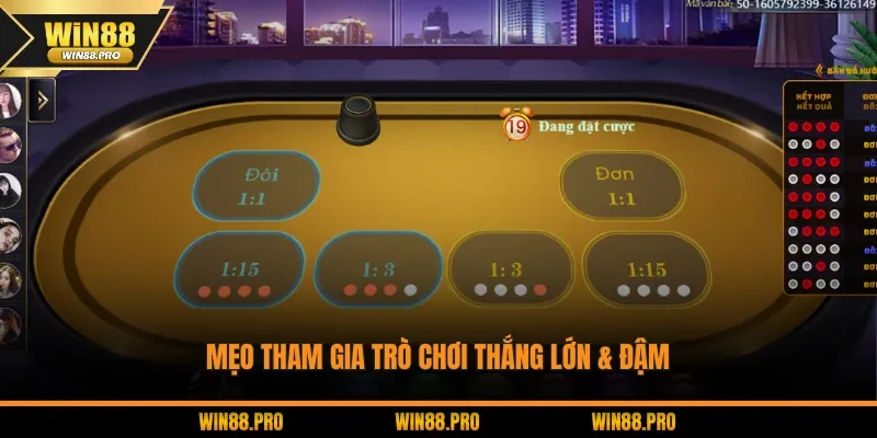 Mẹo tham gia trò chơi thắng lớn & đậm